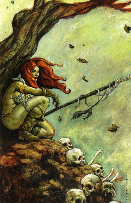 Red Sonja, Vol. 1 (Dynamite Entertainment) #27F Homs Cover Virgin Incentive Cover