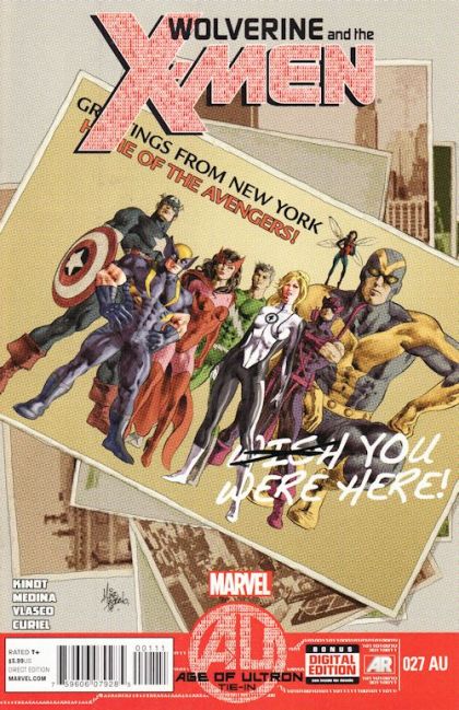 Wolverine & the X-Men, Vol. 1 #27AU Mike Deodato Jr. Regular Cover