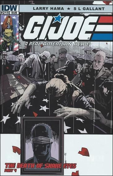 G.I. Joe: A Real American Hero, Vol. 1 (IDW) #215B Subscription Cover