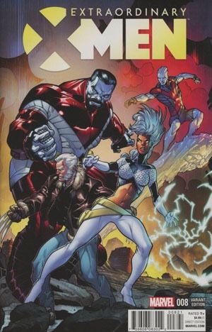 Extraordinary X-Men, Vol. 1 #8B Incentive Larry Stroman Classic Variant Cover