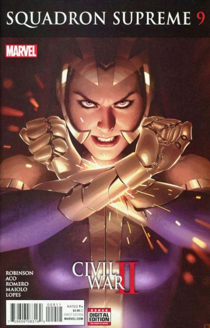 Squadron Supreme, Vol. 4 #9A Alex Garner Regular Cover