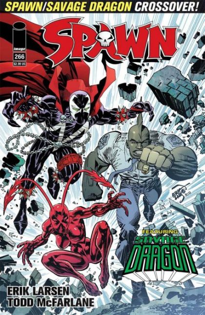 Spawn #266A Erik Larsen Color Cover