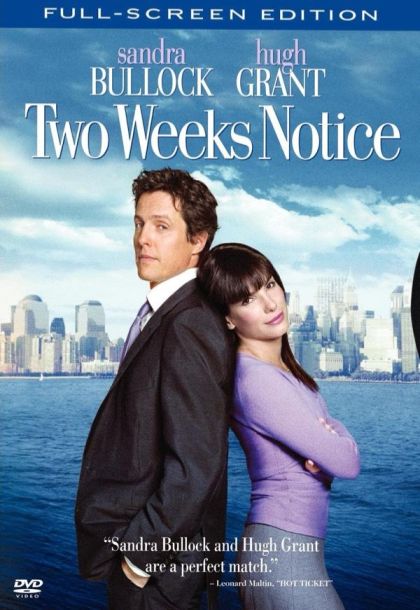 Two Weeks Notice (2002) Special Edition - DVD