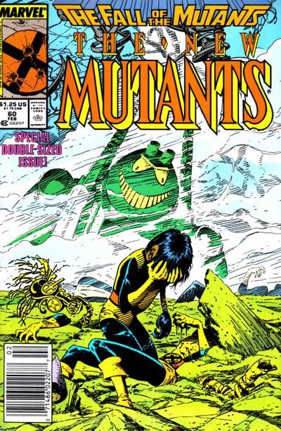 New Mutants, Vol. 1 #60B Newsstand Edition