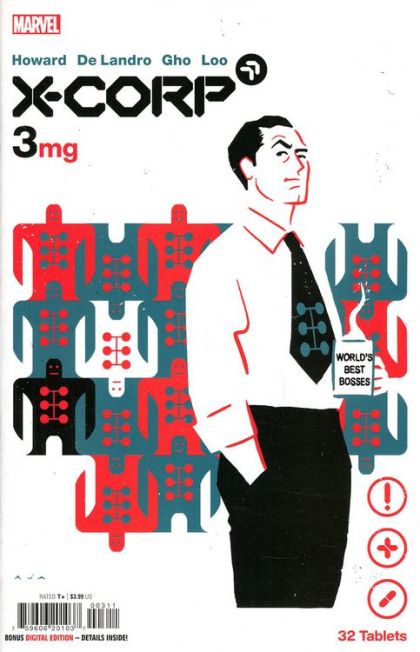 X-Corp, Vol. 1 #3A Regular David Aja Cover