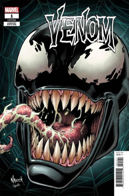 Venom, Vol. 5 #1D Todd Nauck Headshot Variant
