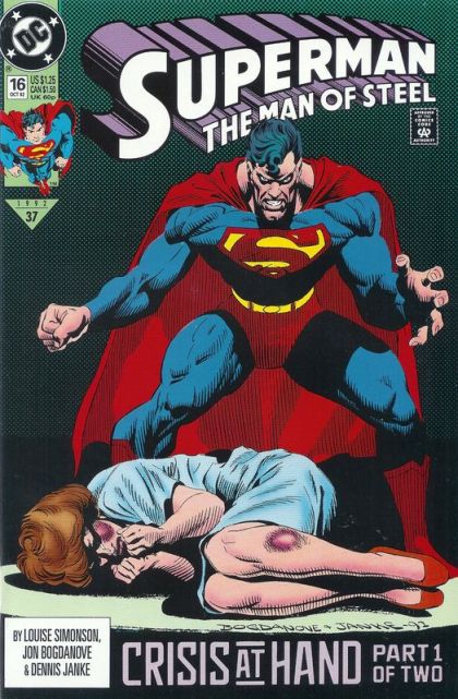 Superman: The Man of Steel #16A Direct Edition