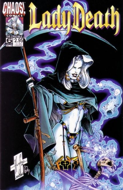 Lady Death: The Crucible #6 Steven Hughes & Jason Jensen Standard Cover