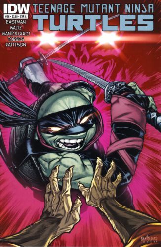 Teenage Mutant Ninja Turtles, Vol. 5 #36A Mateus Santolouco Regular