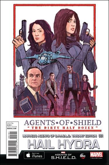 Hail Hydra #1F Jake Wyatt 1:15 Marvel's Agents of SHIELD Cover