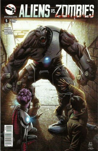 Aliens vs. Zombies #5B Anthony Spay Variant
