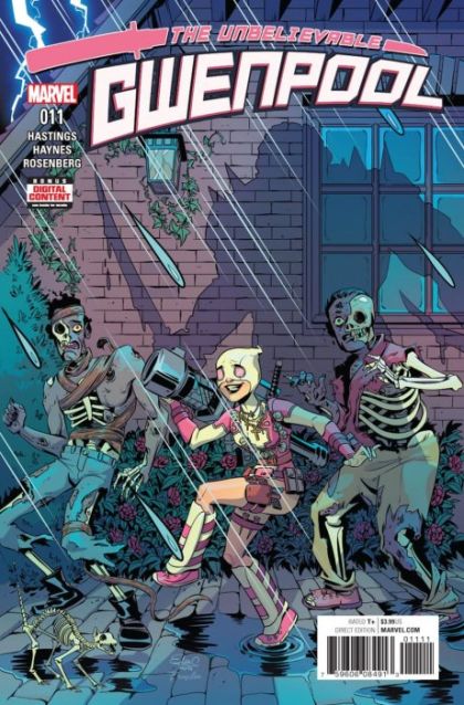 The Unbelievable Gwenpool #11 Tamra Bonvillain Regular