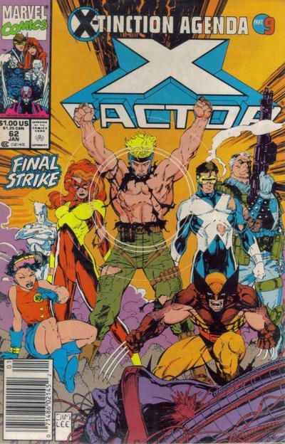 X-Factor, Vol. 1 #62B Newsstand Edition