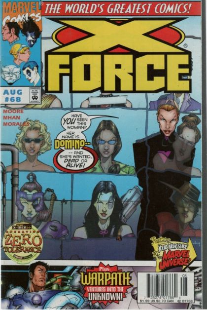 X-Force, Vol. 1 #68B Newsstand Edition