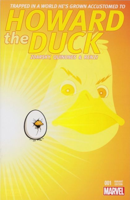 Howard the Duck, Vol. 4 #1O Chip Zdarsky - Evolution of Howard - Egg