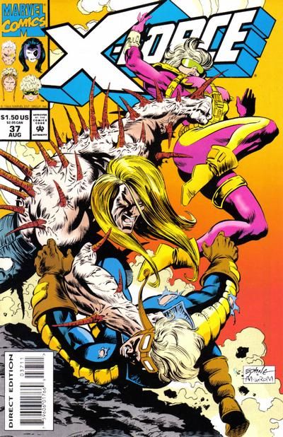 X-Force, Vol. 1 #37A Direct Edition