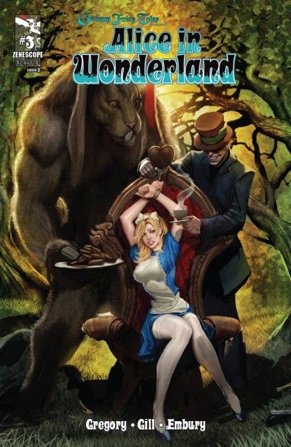 Grimm Fairy Tales Presents: Alice In Wonderland #3A Stjepan Sejic Regular