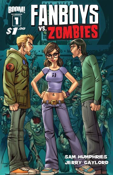 Fanboys vs. Zombies #1B Ale Garza Variant Cover