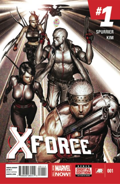 X-Force, Vol. 4 #1A Regular Rock-He Kim Cover