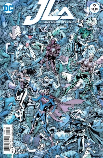 Justice League of America, Vol. 4 #9A Bryan Hitch Regular Cover