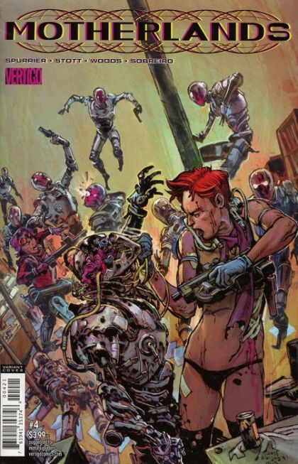 Motherlands #4B Variant Kim Jung Gi Cover