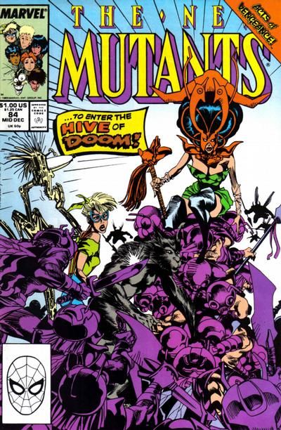 New Mutants, Vol. 1 #84A Direct Edition