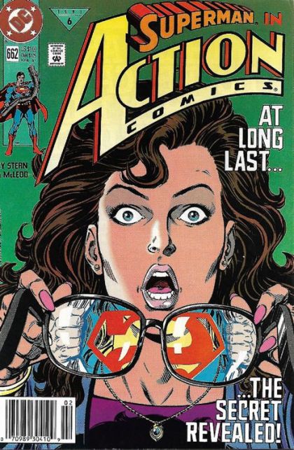 Action Comics, Vol. 1 #662B Newsstand Edition