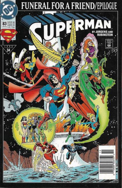 Superman, Vol. 2 #83B Newsstand Edition
