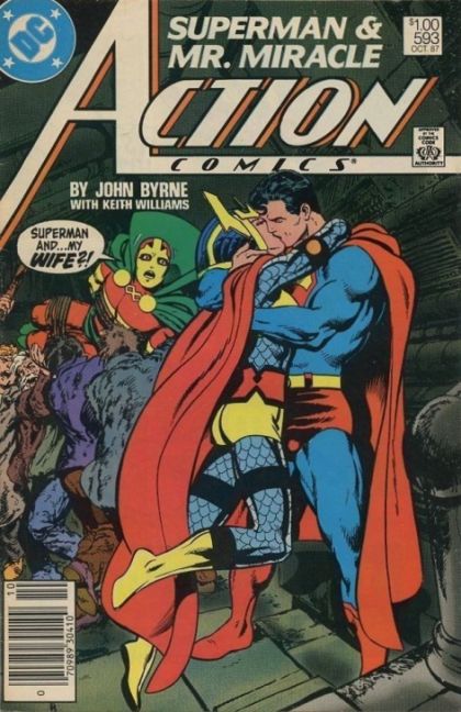 Action Comics, Vol. 1 #593C Canadian Price Variant