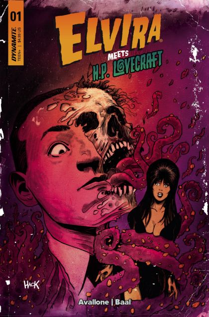 Elvira Meets H.P. Lovecraft #1C Robert Hack Variant