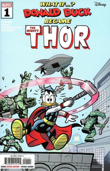What If...? Donald Duck Became Thor #1A Lorenzo Pastrovicchio Regular