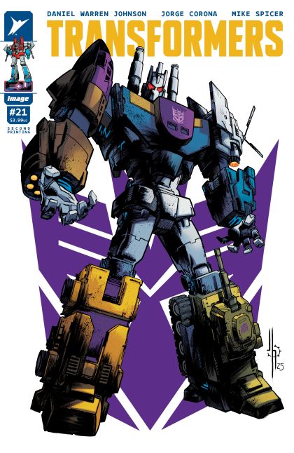 Transformers (Image) #21L 2nd Printing Jason Howard Decepticon