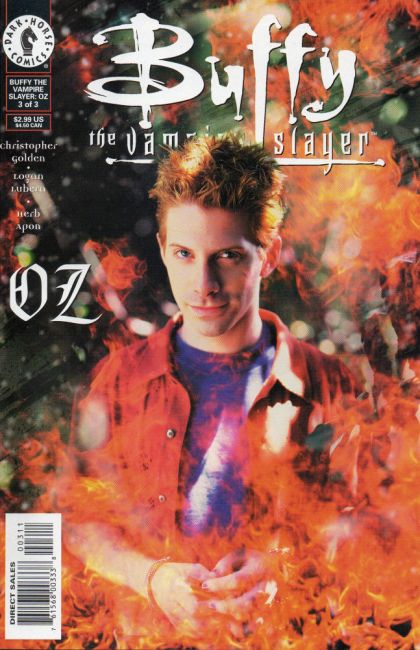 Buffy the Vampire Slayer: Oz #3B Photo Cover