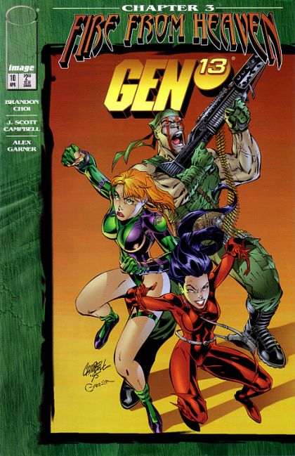 Gen 13, Vol. 2 (1995-2002) #10A J. Scott Campbell Regular