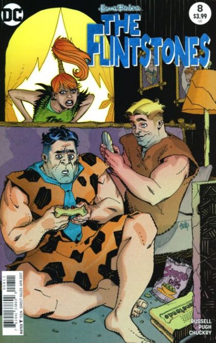 The Flintstones #8A Regular Cully Hamner Cover