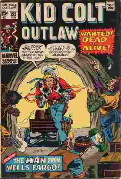 Kid Colt Outlaw #152
