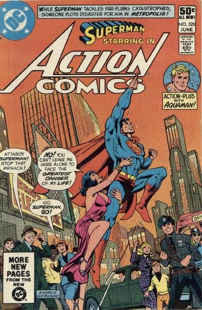Action Comics, Vol. 1 #520A Direct Edition