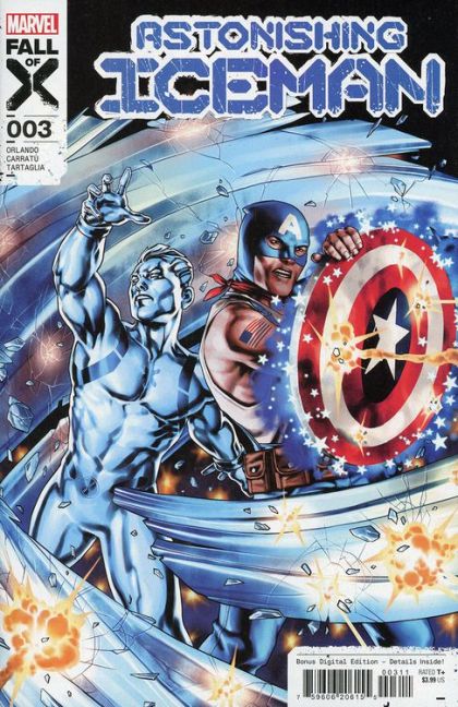 Astonishing Iceman #3A Jesús Saíz Regular