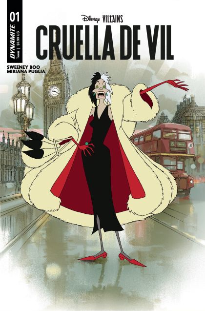 Disney Villains: Cruella De Vil #1B Joshua Middleton Variant