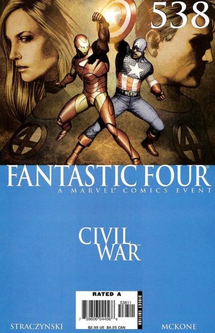 Fantastic Four, Vol. 3 #538A Direct Edition