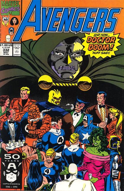 The Avengers, Vol. 1 #332A Direct Edition