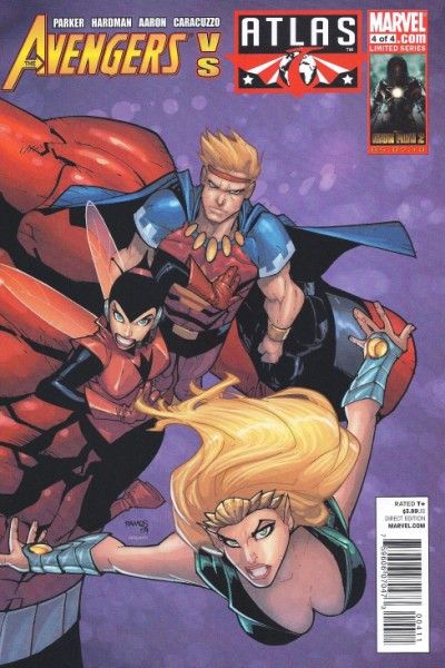Avengers vs. Agents of Atlas #4A Humberto Ramos Regular Cover