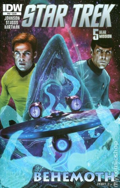 Star Trek #42A Regular Cat Staggs Cover