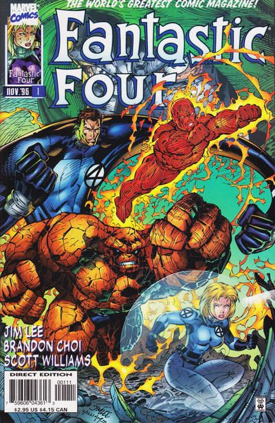 Fantastic Four, Vol. 2 #1A Direct Edition