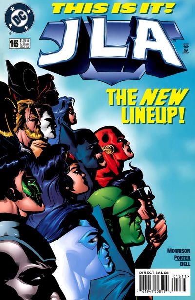 JLA #16A Direct Edition