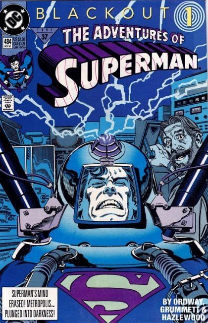 The Adventures of Superman #484A Direct Edition