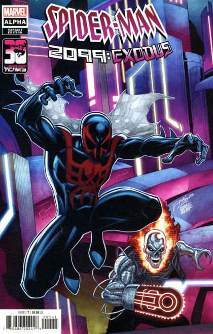 Spider-Man 2099: Exodus - Alpha #1D Ron Lim Connecting Cover