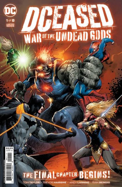 DCeased: War of The Undead Gods #1A Regular Trevor Hairsine Cover