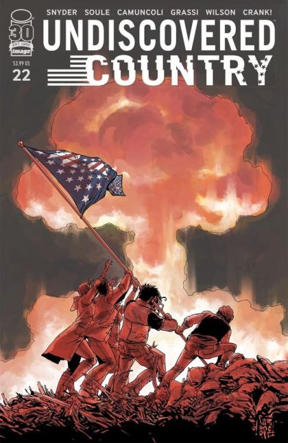 Undiscovered Country #22A Regular Cover by Giuseppe Camuncoli
