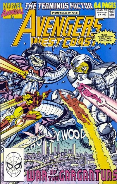 The West Coast Avengers, Vol. 2 Annual #5A Direct Edition